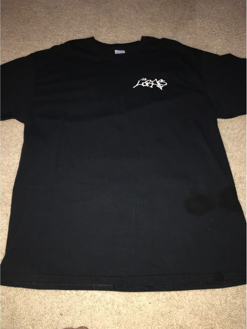 THE LORDS Cleveland Punk ORG T-SHIRT - SIZE XL - 9 shocks terror face value
